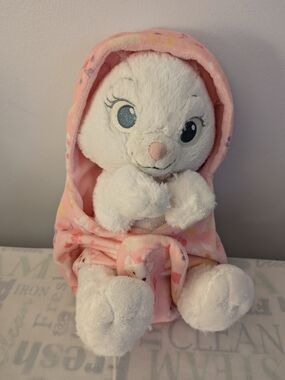 Disney Parks Babies Aristocats Marie Cat Baby Plush Blanket Pouch 10"